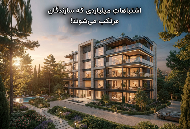 اشتباهاتِ میلیاردی که سازندگان مرتکب می‌شوند!